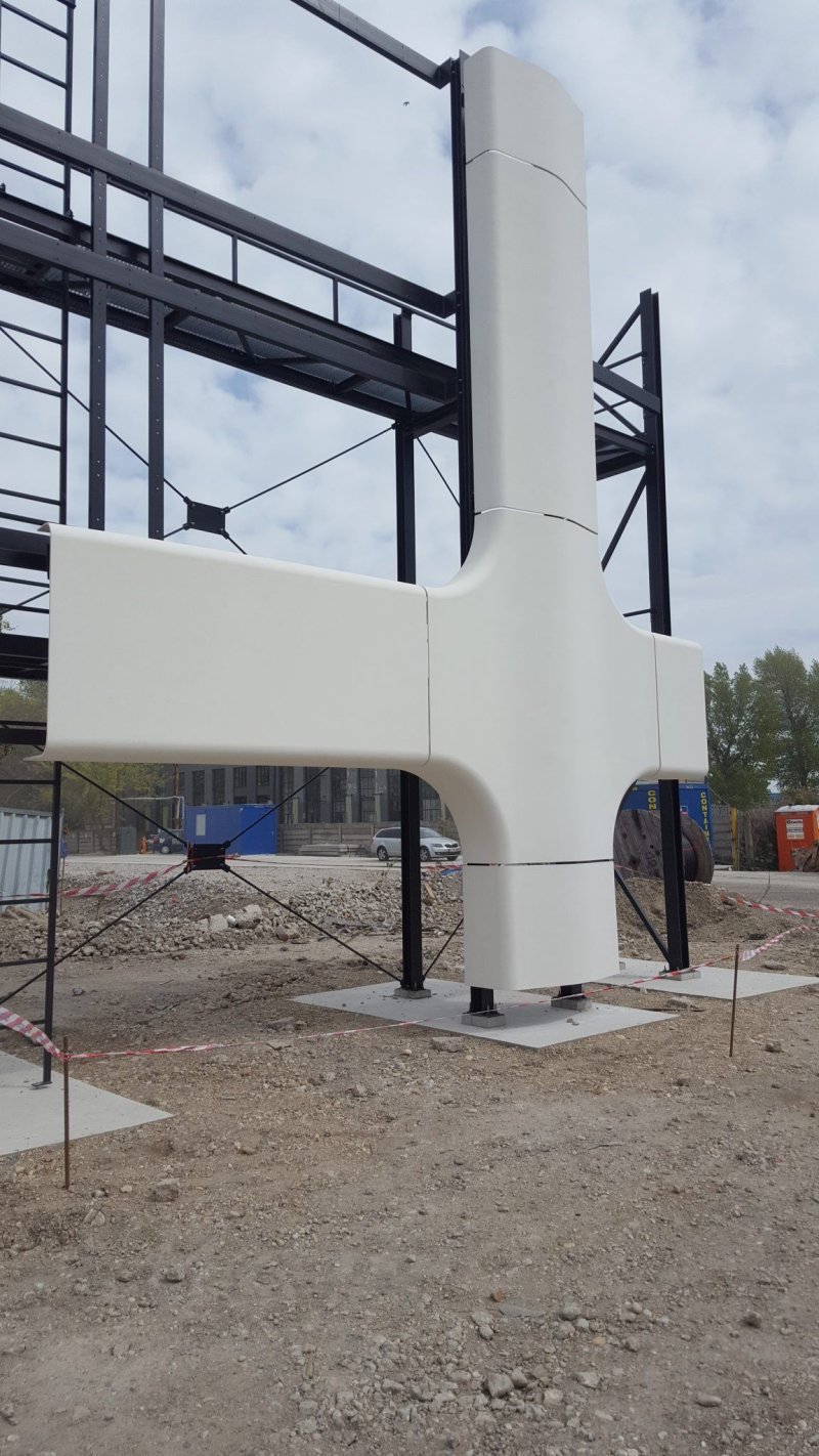 GRC清水混凝土挂板